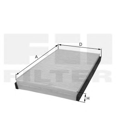 FIL FILTER hc70982 -  Фильтр воздуха в салоне